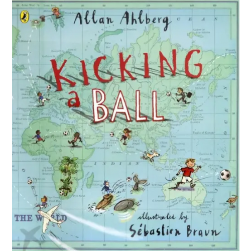 Puffin Kicking a Ball Ahlberg Allan
