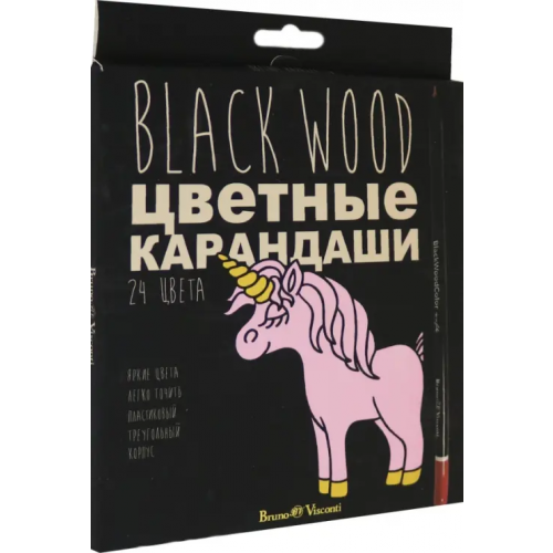 Альт Карандаши цветные "Blackwood color", 24 цвета