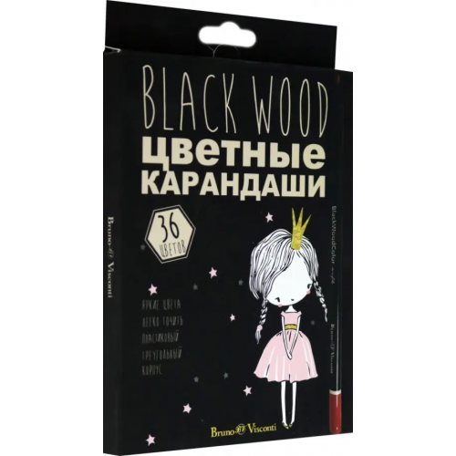 Альт Карандаши цветные "Blackwood color", 36 цветов