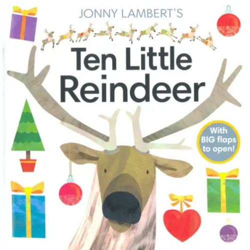 Dorling Kindersley Ten Little Reindeer Lambert Jonny