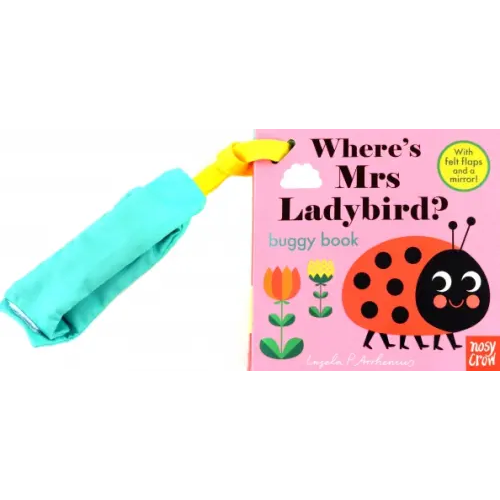 Nosy Crow Where's Mrs Ladybird? Buggy Book Arrhenius Ingela P