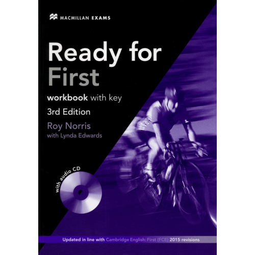 Macmillan Education Ready for First. 3rd Edition. Workbook with Key (+Audio CD) Edwards Lynda, Norris Roy