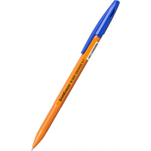 Erich Krause Ручка шариковая Orange Stick, синяя