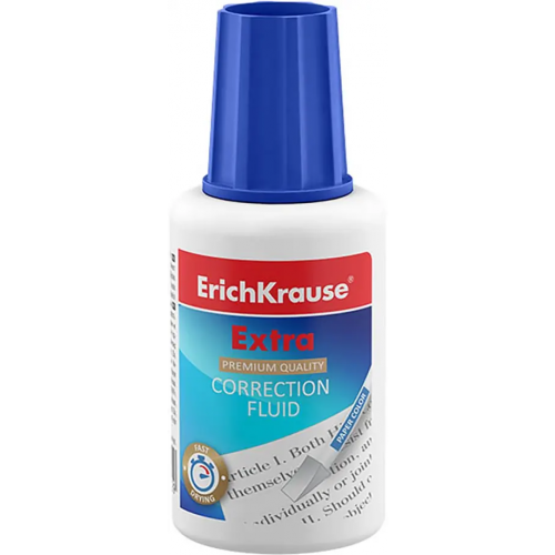 Erich Krause Жидкость корректирующая с губкой Extra, 20г