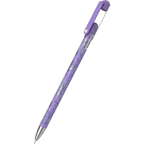 Erich Krause Ручка гелевая Lavender Stick, черная, в ассортименте
