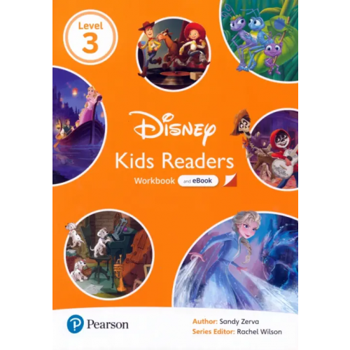 Pearson Disney Kids Readers. Level 3. Workbook with eBook Zerva Sandy