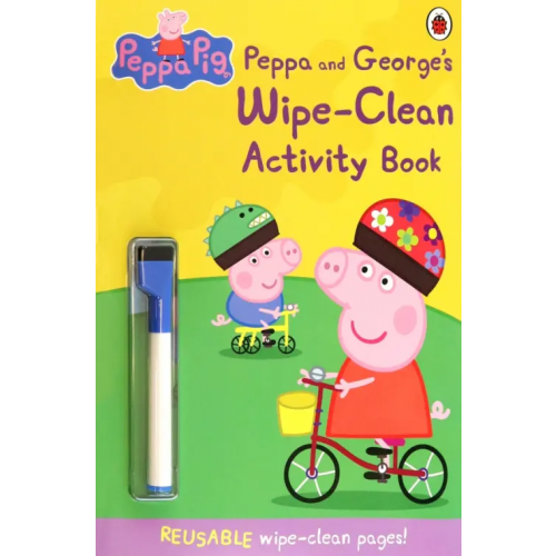Ladybird Peppa and George's Wipe-Clean Activity Book