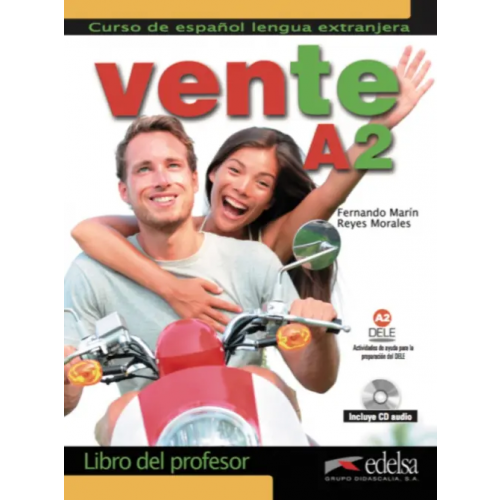 Edelsa Vente A2. Libro del profesor Marin Fernando, Morales Reyes