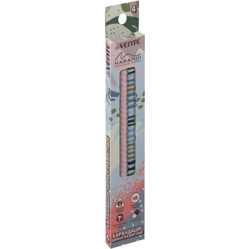 deVENTE Карандаши чернографитные Marandi, HB, 4 штуки