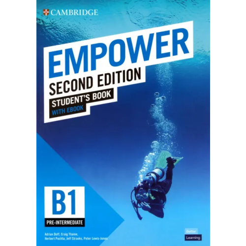 Cambridge Empower. Pre-intermediate. B1. Second Edition. Student's Book with eBook Puchta Herbert, Doff Adrian, Thaine Craig