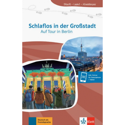 Klett Schlaflos in der Großstadt. Auf Tour in Berlin. A1. Buch + Online