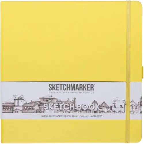 Sketchmarker Блокнот Лимонный, 80 листов