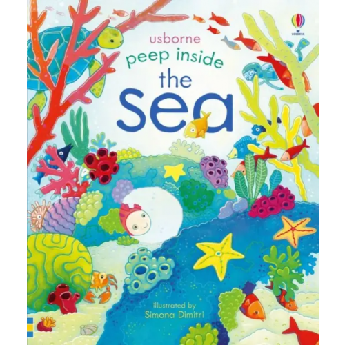 Usborne Peep Inside the Sea Милбурн Анна