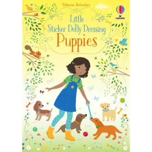 Usborne Little Sticker Dolly Dressing. Puppies Уотт Фиона