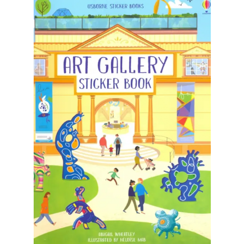 Usborne Art Gallery Sticker Book Wheatley Abigail