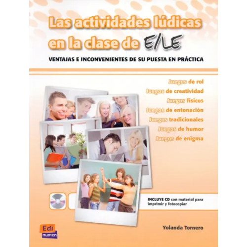 Edinumen Las actividades lúdicas en clase de E/LE + CD Tornero Yolanda