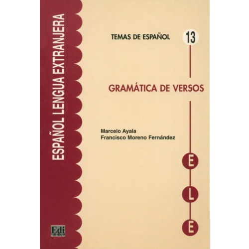 Edinumen Gramática de versos Ayala Marcelo, Moreno Fernandez Francisco
