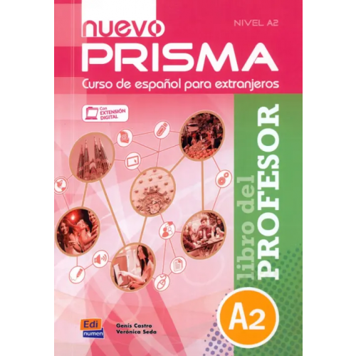 Edinumen Nuevo Prisma A2. Libro del profesor Castro Genis, Seda Veronica