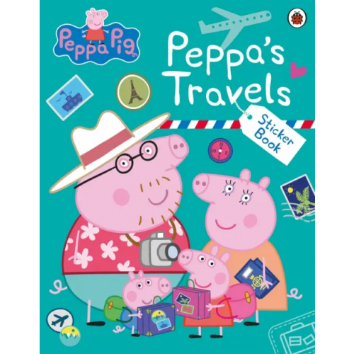 Ladybird Peppa's Travels. Sticker Scenes Book