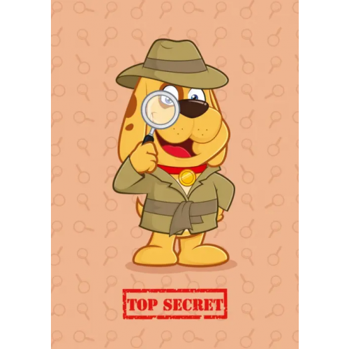 Listoff Блокнот Top secret. Детектив, А6+, 64 листа