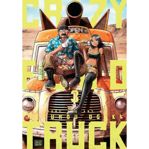 VIZ Media Crazy Food Truck. Volume 3 Ogaki Rokurou