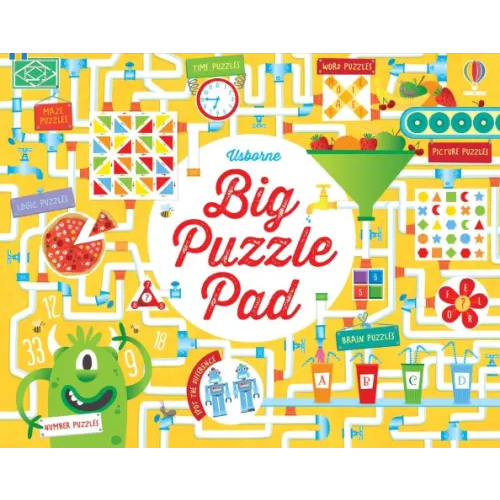 Usborne Big Puzzle Pad Smith Sam, Robson Kirsteen, Nolan Kate