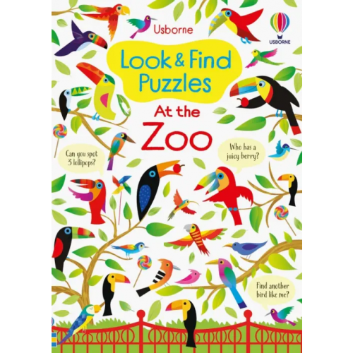 Usborne At the Zoo Robson Kirsteen