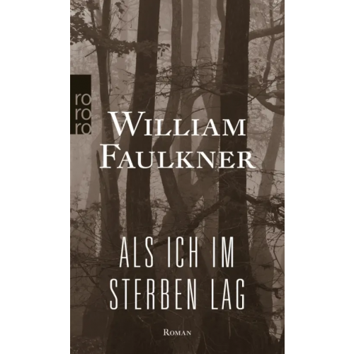 Rowohlt Taschenbuch Als ich im Sterben lag Фолкнер Уильям