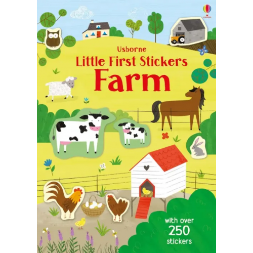 Usborne Little First Stickers. Farm