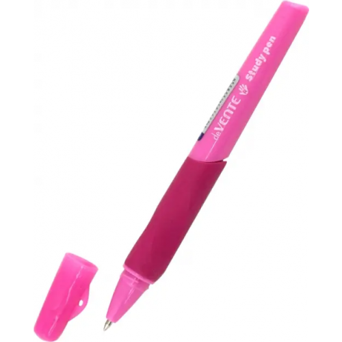 deVENTE Ручка шариковая стираемая для левшей Study Pen, синяя