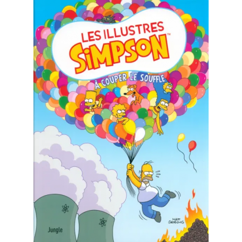 Jungle Les illustres Simpson. Tome 6. A couper le souffle Groening Matt