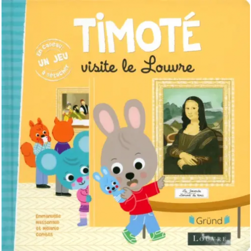 Grund Timote visite le Louvre Massonaud Emmanuelle