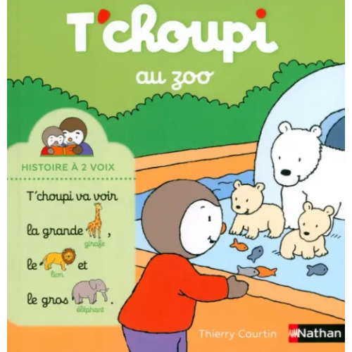 Nathan T'choupi au zoo Courtin Thierry