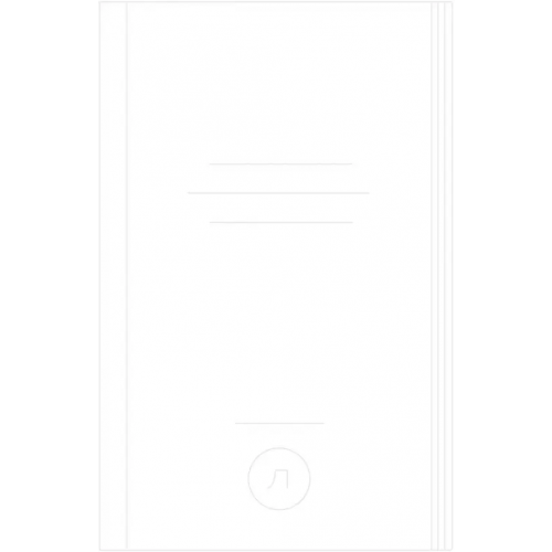 deVENTE Папка на кольцах MonoChrome, A4, черная с желтым