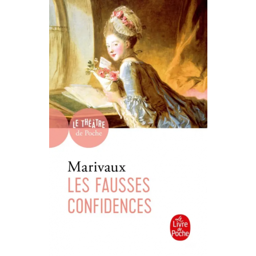 Livre de Poche Les Fausses Confidences de Marivaux Pierre