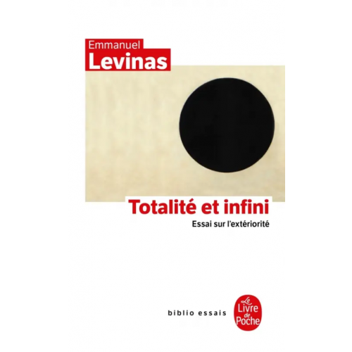 Livre de Poche Totalité et infini Levinas Emmanuel