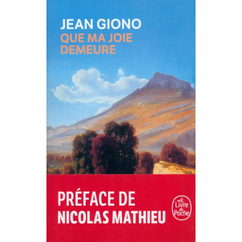 Livre de Poche Que ma joie demeure Giono Jean