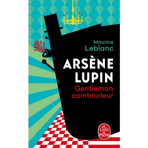 Livre de Poche Arsène Lupin Gentleman cambrioleur Leblanc Maurice