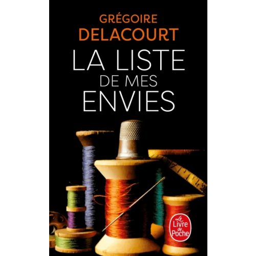 Livre de Poche La Liste de mes envies Delacourt Gregoire