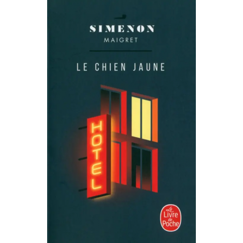 Livre de Poche Le Chien jaune Simenon Georges