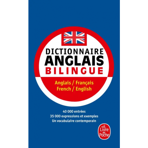 Livre de Poche Dictionnaire de poche anglais bilingue