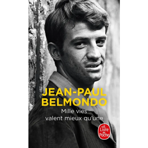 Livre de Poche Mille vies valent mieux qu'une Belmondo Jean-Paul