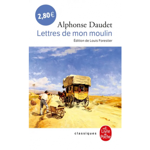 Livre de Poche Lettres de mon moulin Daudet Alphonse