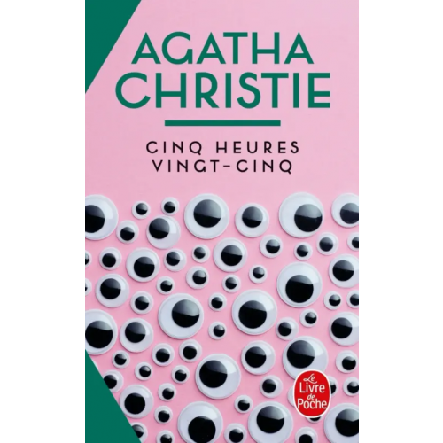 Livre de Poche Cinq heures vingt-cinq Christie Agatha