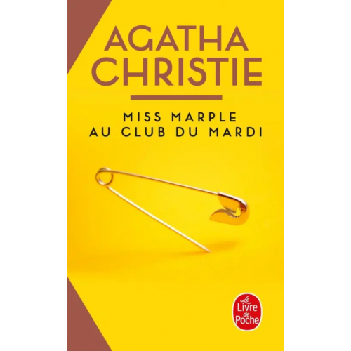 Livre de Poche Miss Marple au club du mardi Christie Agatha