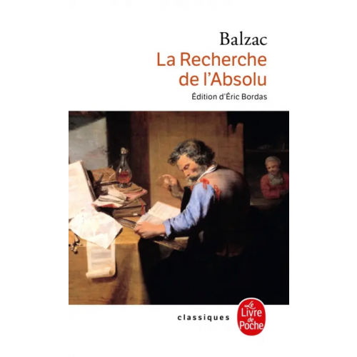 Livre de Poche La recherche de l'Absolu Balzac Honore de