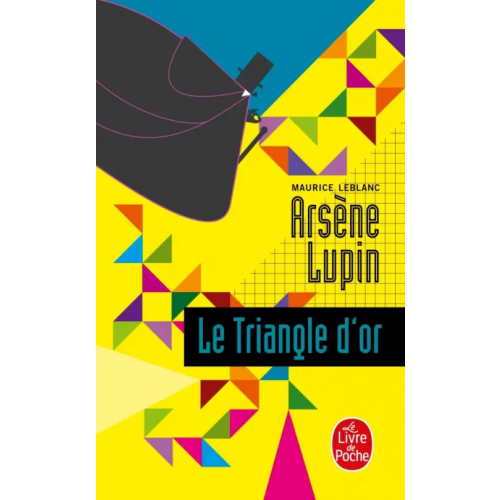 Livre de Poche Le Triangle d'or Leblanc Maurice