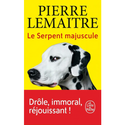 Livre de Poche Le Serpent majuscule Lemaitre Pierre