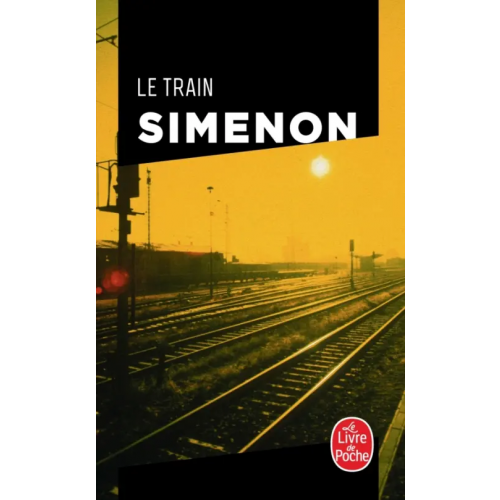 Livre de Poche Le Train Simenon Georges