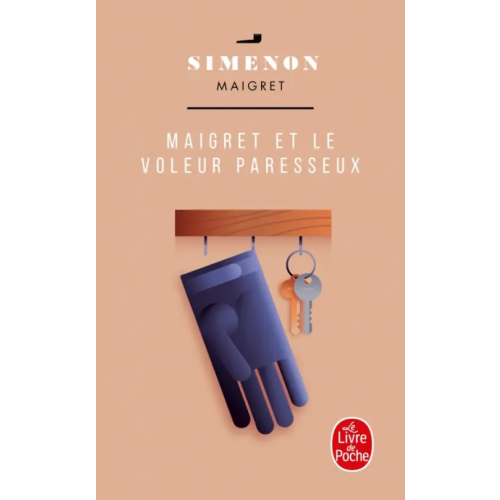Livre de Poche Maigret et le voleur paresseux Simenon Georges